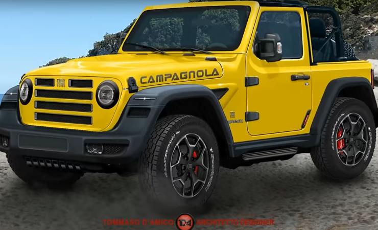 Le linee della FIAT Campagnola