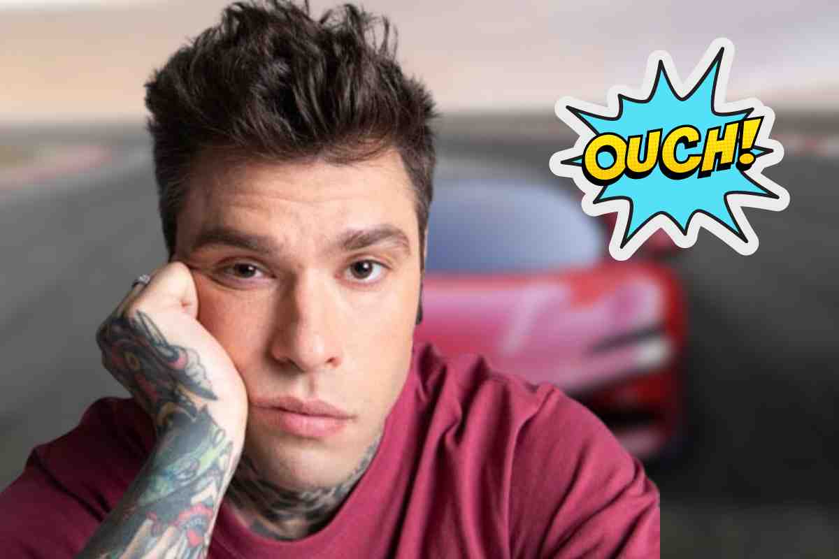 Ferrari e Fedez figuraccia