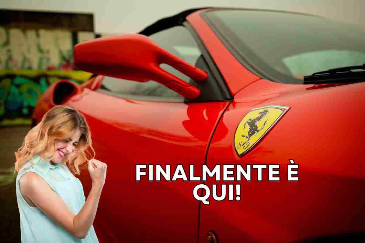 Ferrari nuovo modello, c'è la foto spia