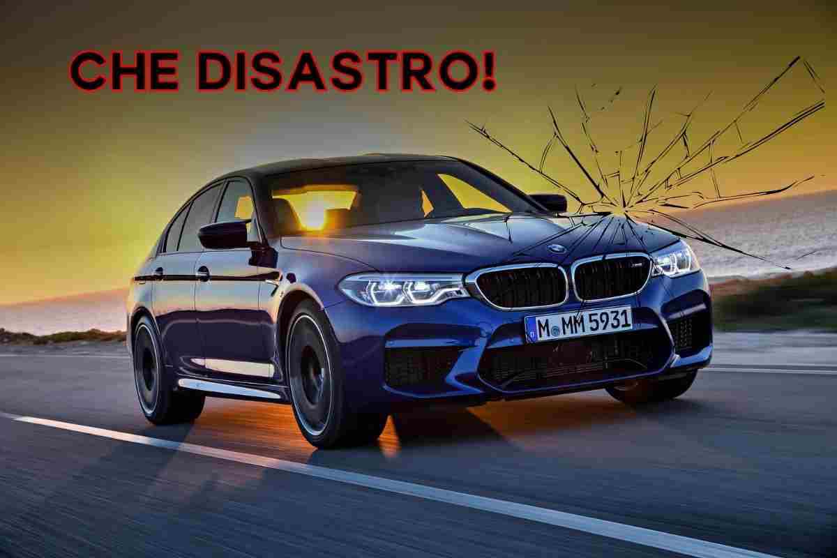 BMW tragico incidente