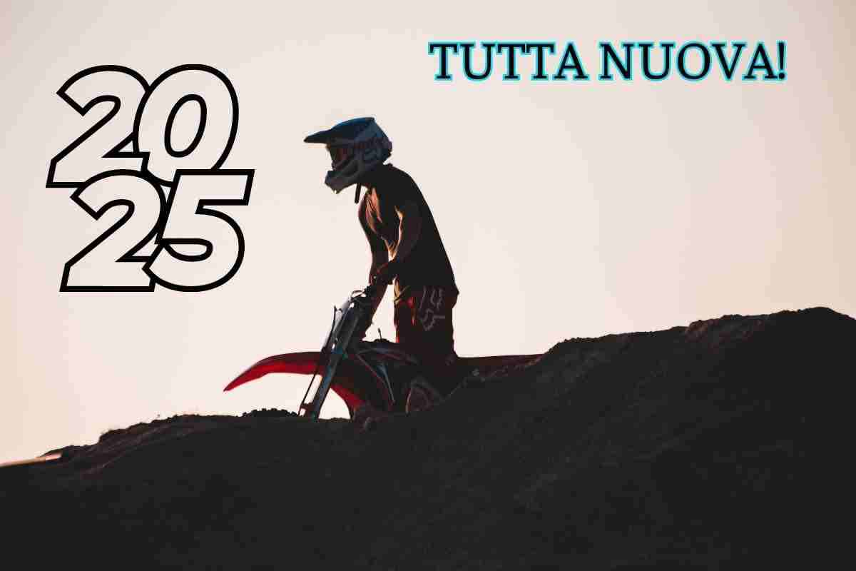 Motocicletta enduro novità