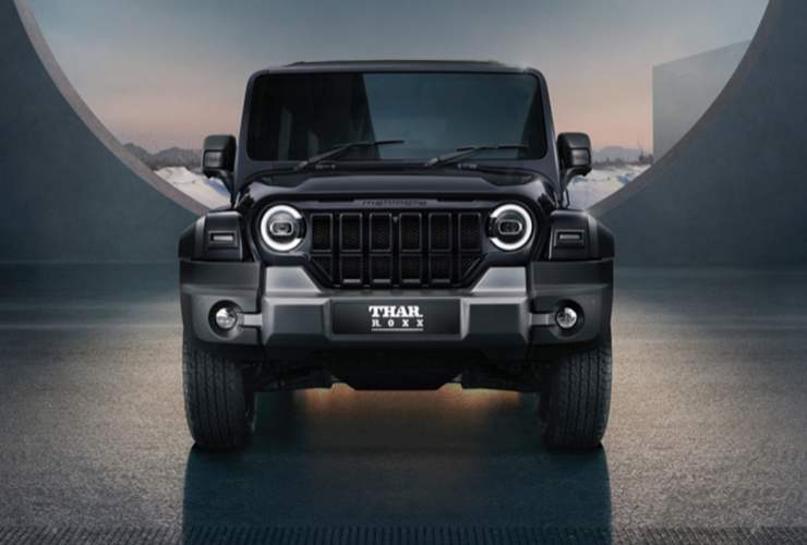 Thar Roxx Mahindra, Jeep indiana a prezzo di una Panda